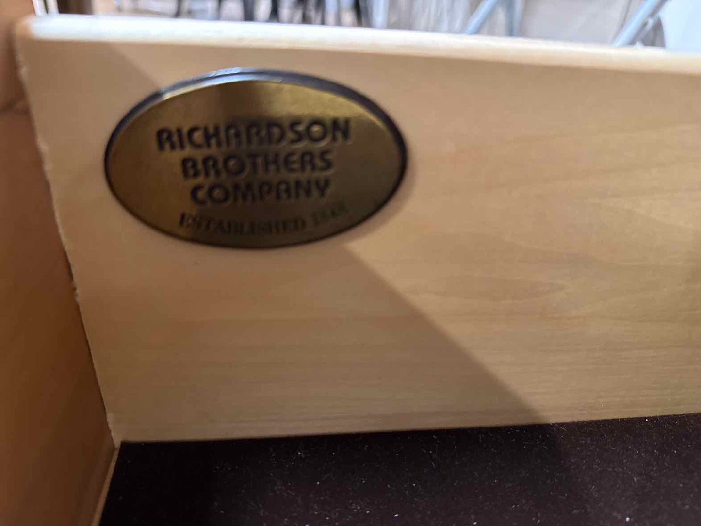 Richardson Brothers Lighted Cherry Hutch