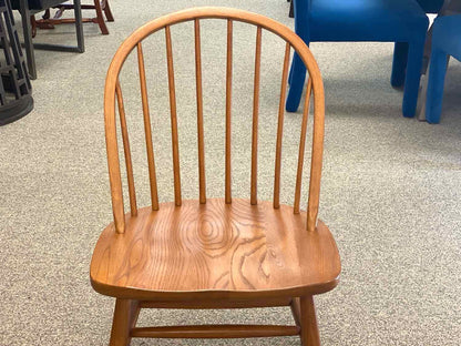 Set of 6 Nichols & Stone 'Claud Bunyard' Windsor Oak Dining Chairs