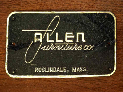 Mid-Century Style Dresser in Arctic Blue Finish with Gold Pulls