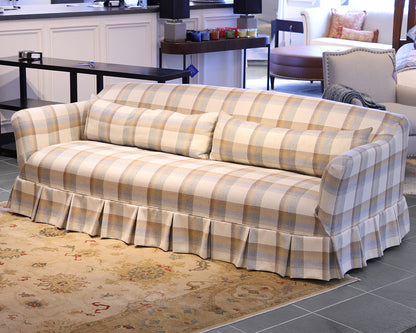 Crate and Barrel Slipcovered Sofa