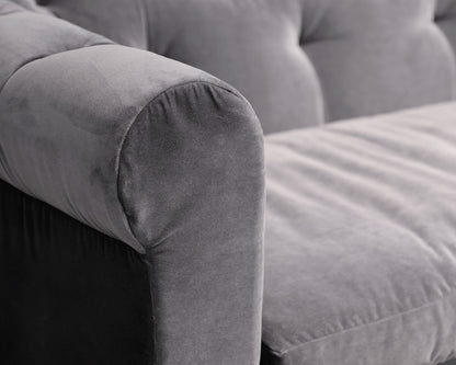 Restoration Hardware Italia Chesterfield Sofa Chaise