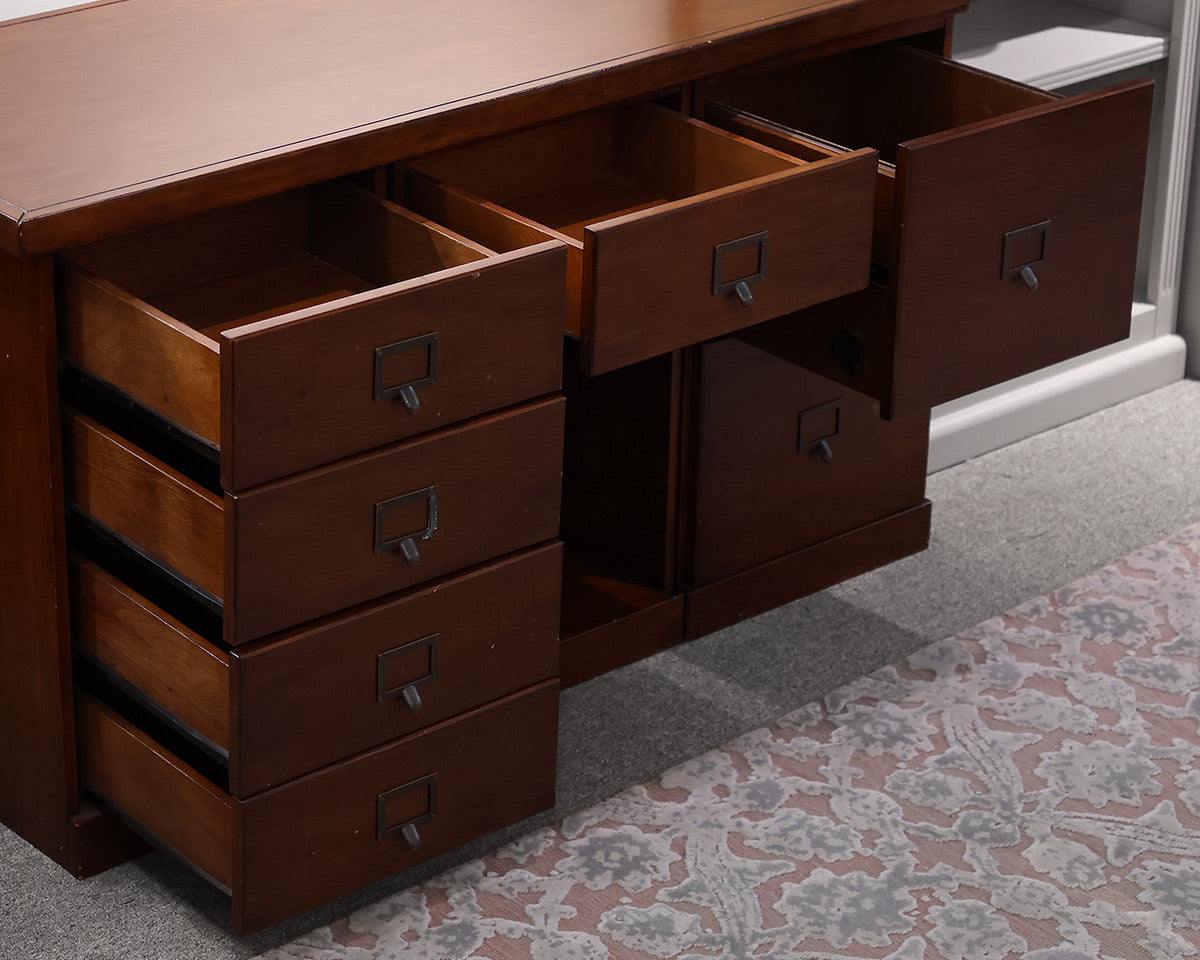 Mahogany Modular Desk