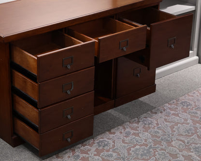 Mahogany Modular Desk