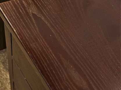 Ethan Allen Double Dresser in Espresso Finish Oak