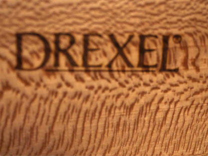 Pair of Drexel Inlaid Burlwood Two Drawer Nightstands