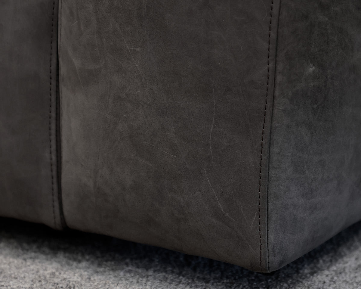 Arhaus "Kipton" Nubuck Leather Sectional