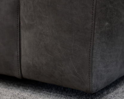 Arhaus "Kipton" Nubuck Leather Sectional