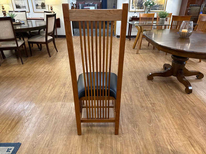 Mastercraft Cherry Mission-Style Table & 6 Chair Set