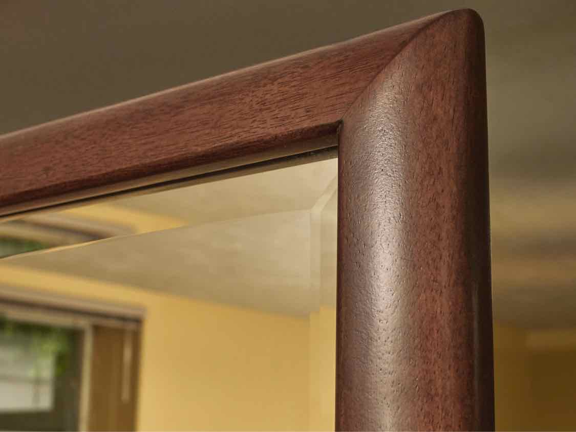 Magnussen  Espresso Finish 6 Drawer Triple Dresser with Landscape Mirror