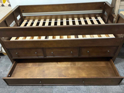 Pottery Barn Kids 'Elliott' Twin Captain's Bed with Trundle