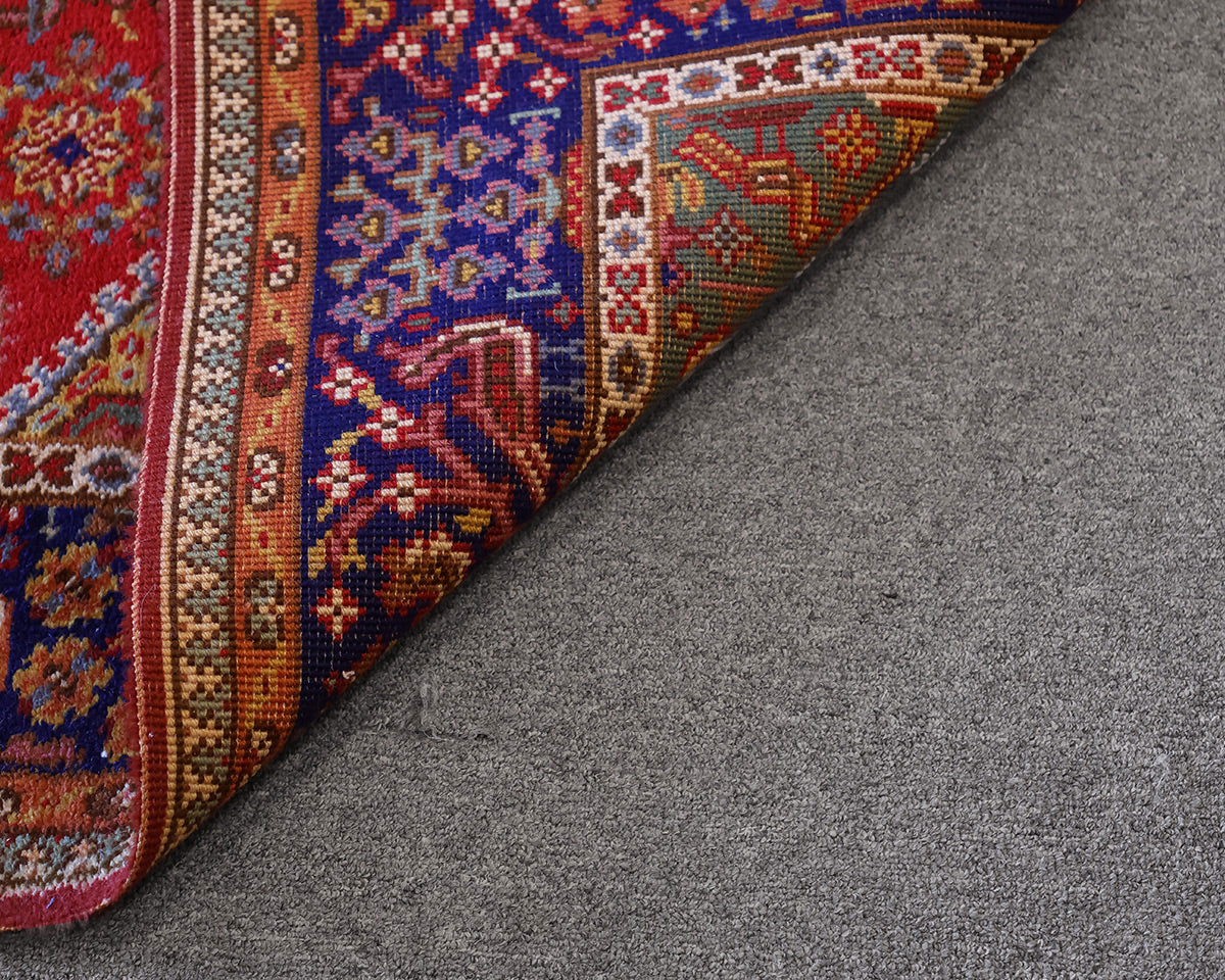 5'x7' Red Oriental Traditional Area Rug
