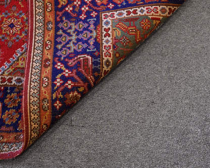 5'x7' Red Oriental Traditional Area Rug