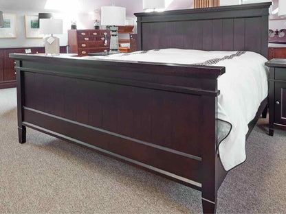 Boston Interiors Black Plank King Bed