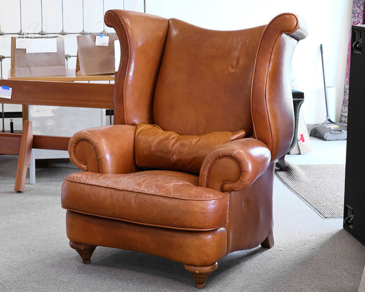 Thayer Coggin Leather Chair