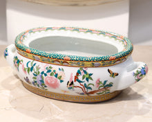 Porcelain Rose Canton Footbath