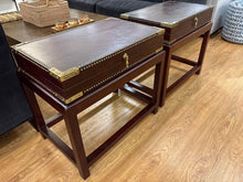 Sarreid Ltd Pair of 'Winchester' End Tables