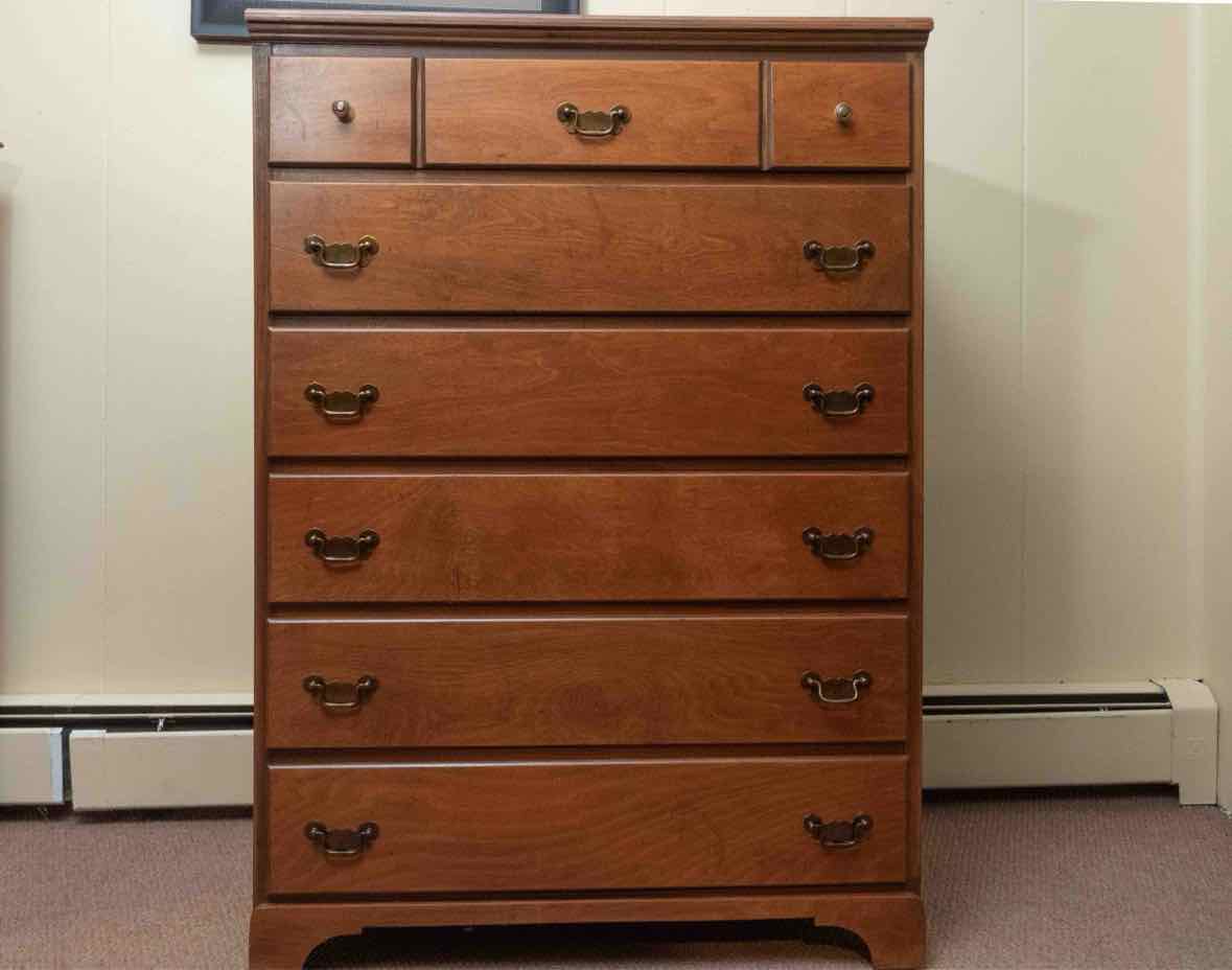 Maple 6 Drawer Chest