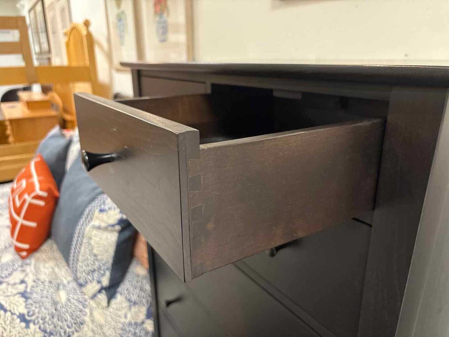 Circle Furniture 7-Drawer Tall Chest in Espresso