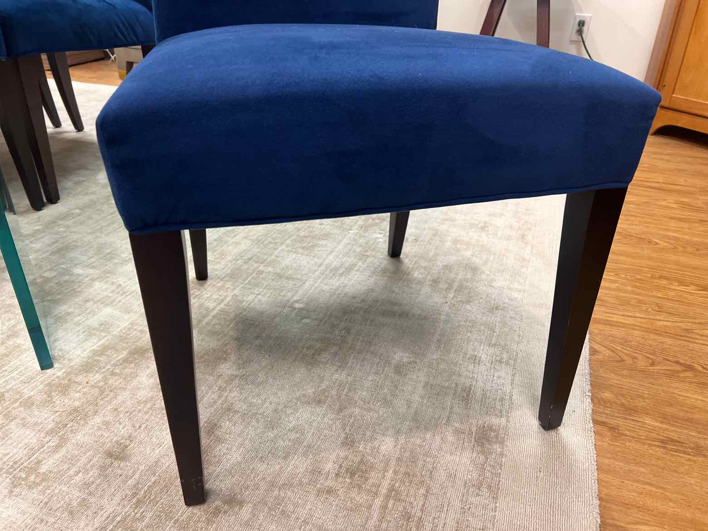 Set of 6 Crate & Barrel 'Lowe' Dining Chairs