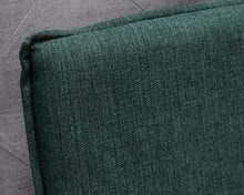 Crate & Barrel 'Noa' Upholstered Flange Full Bed Frame
