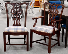 Set of 8 Henredon Chippendale Style Dining Chairs