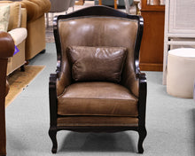 Cowhide and Leather Empire Chair