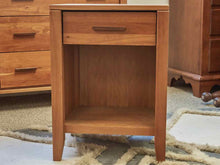 Solid Cherry One Drawer Nightstand