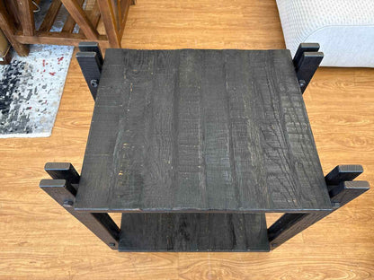 Arhaus Rustic Industrial  Side Table