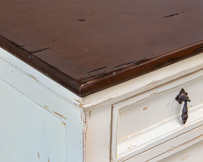Fremarc Cream & Cherry Bedside Chest