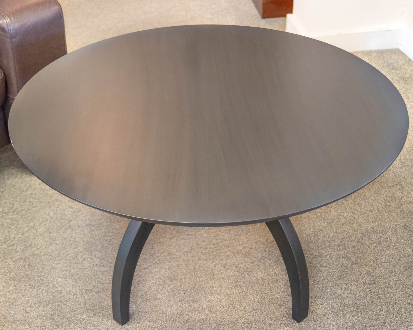 Gat Creek Leda 36" Cocktail Table in Hand Glazed River Rock Finish