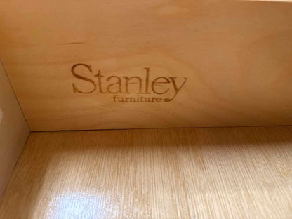 Stanley Office Storage Credenza w/ Filing Cabinets