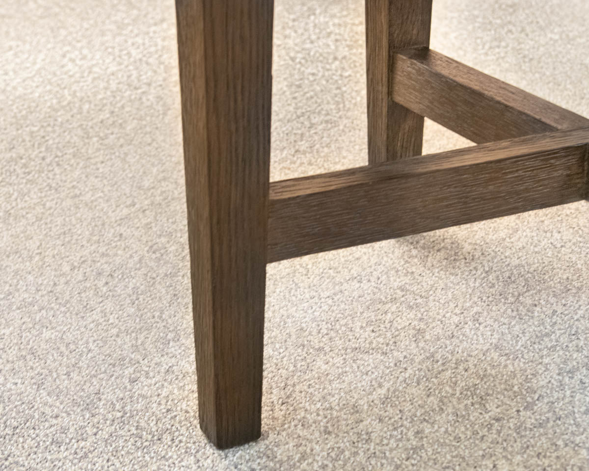 RH 'French Contemporary' Dark Stain Finish Dining Table