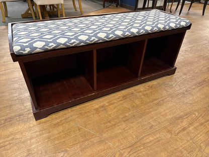 Pottery Barn 'Aubrey' Bench with Cushion