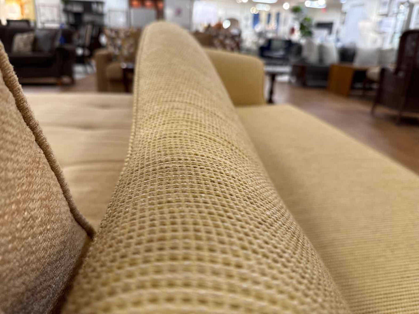 Bench Seat Chippendale Camelback Sofa