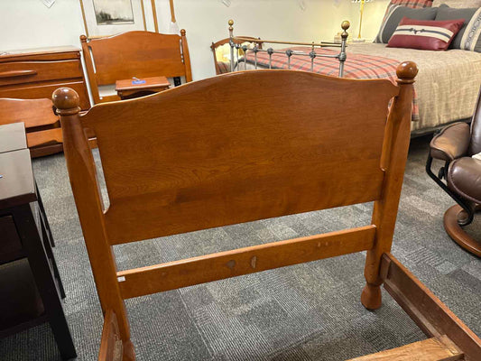 French & Heald Co. Rock Maple Twin Beds