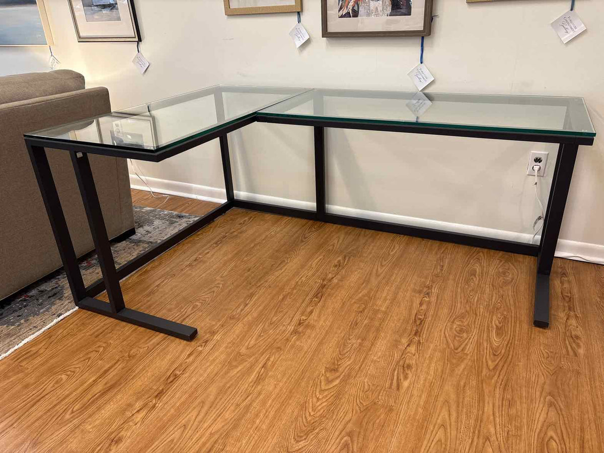 Crate & Barrel 'Pilsen' L-Shaped Desk