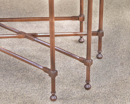 Councill Craftsman Inlaid Mahogany Cocktail Table