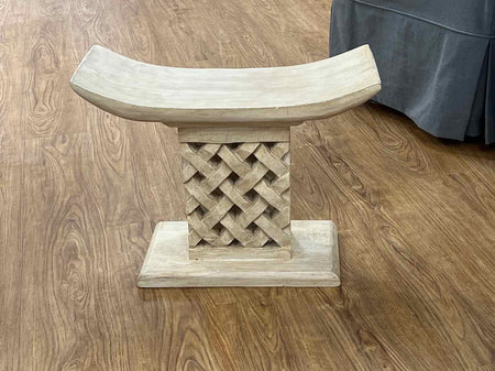 Japanese Style Carved Stool