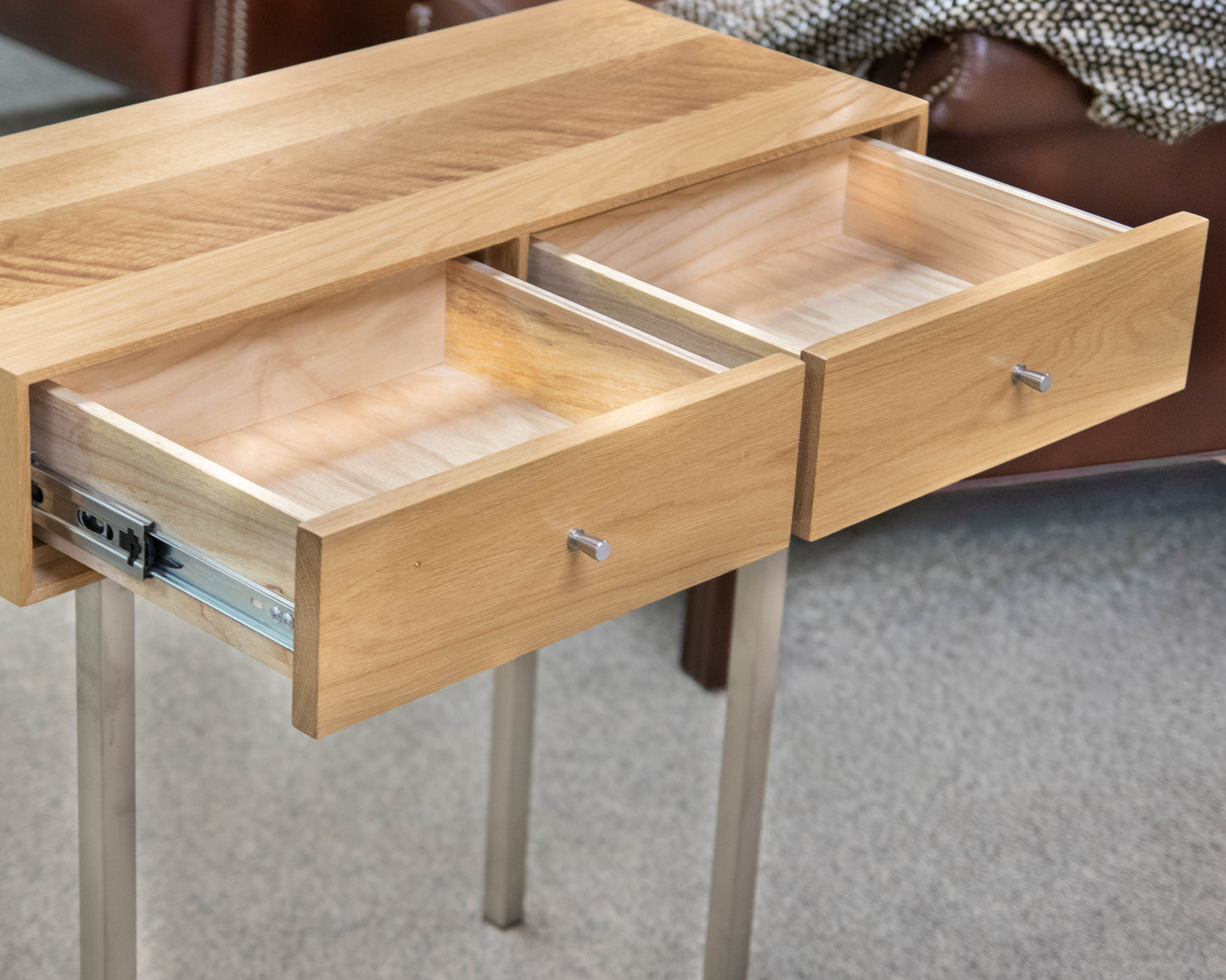 Room & Board 'Hudson' Oak Console with 2 Drawers