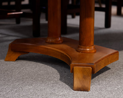 Stickley Round Inlaid Dining Table