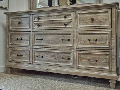 Driftwood Grey Dresser & Mirror