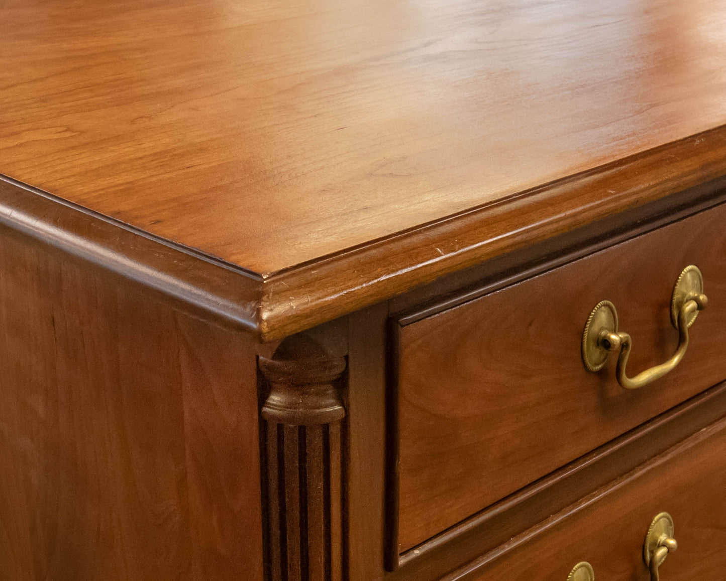 Stickley Vintage Cherry Triple Dresser