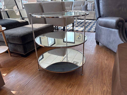 Worlds Away 3-Tier Side Table