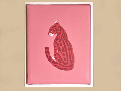 'Big Cat' Framed Print 1/4