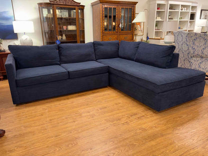 West Elm Harris 2-piece Bumper Chaise Sectional
