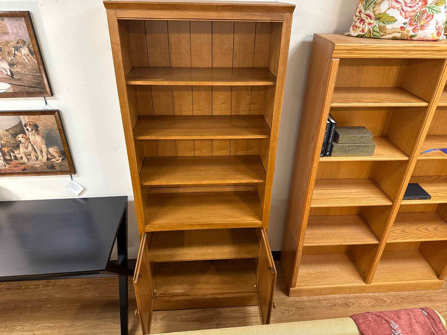 Ethan Allen Oak Bookcase