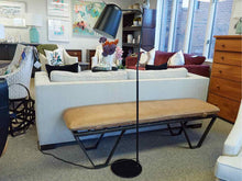 Contemporary Black Metal Floor Lamp