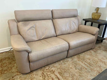 IDP Italia Power Reclining Leather Sofa
