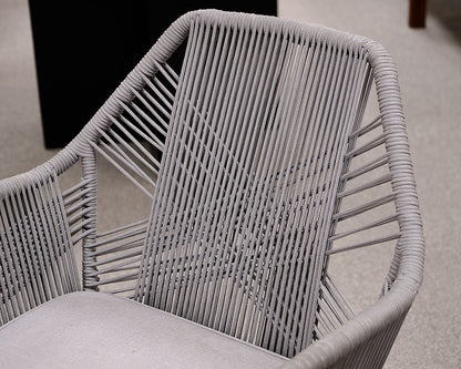 Set of 4 Loom Dining Chairs