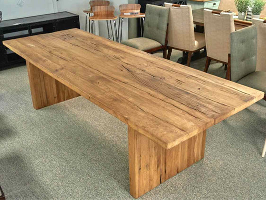 Restoration Hardware Rustic Oak Dining Table